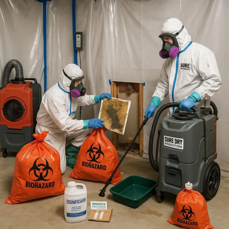 Contaminated Water Handling Protocols process in Milford, IA