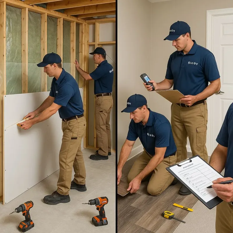 Repairs and Reconstruction process in Milford, IA