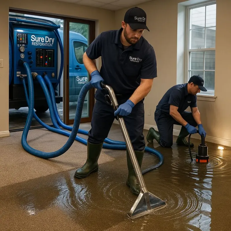 Water Extraction and Removal process in Milford, IA